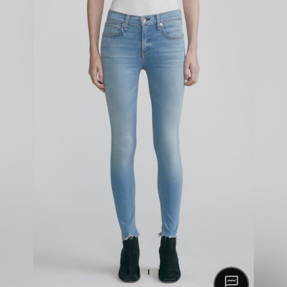 Rag & Bone mid-rise Ankle Skinny size 26